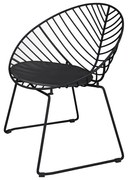 Súprava 2 černých záhradných stoličiek Bonami Selection Coco