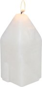 Stĺpová sviečka HOUSIX 13 cm - viac farieb Farba: Biela