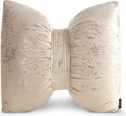 DEKORAČNÝ VANKÚŠ KOKARDA1 45X55 CM BÉŽOVÁ