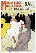 Obrazová reprodukcia Poster for Moulin Rouge and La Goulue, Henri de Toulouse-Lautrec