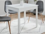 Jedálenský stôl Capri 90x67 cm, biely%