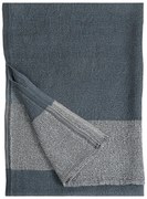 Uterák Terva, čierno-sivý, Rozmery 85x180 cm