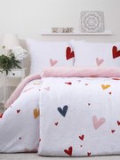 Francúzske obliečky mikroplyš Exclusive – Srdiečka