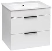 Jika Plan kúpeľňová skrinka s umývadlom 65x44,1x62,2 cm biela h4536021763001 PLAN65ZBI