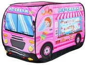 Aga4Kids Detský hrací stan Zmrzlinárske auto
