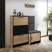 Skrinka na topánky Kpl Foli Craft + Sivá (ITAKA 50)