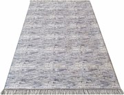 DY Sivý koberec s abstraktným vzorom Blanka 03 Rozmer: 60x100 cm