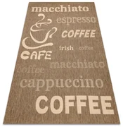 Koberec šnúrkový SIZAL FLOORLUX 20645 coffee / natural