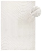 Koberec WAVES 501 biely / slonia kosť