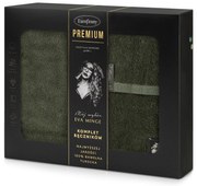 FROTÉ UTERÁK EVA MINGE VENUS SADA 1KS 30X50 CM, 1KS 50X90 CM, 1KS 70X140 CM OLIVOVÁ