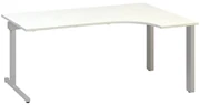 Ergonomický stôl ProOffice C 180 x 120/80 cm, pravý, biela