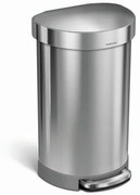 Simplehuman Pedálový odpadkový kôš 45 l, matná oceľ