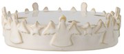 Bloomingville Adventný svietnik Starry White Small