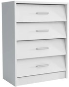 Skrinka na topánky Sawa 4S biely