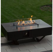 Planika Rio Table GAS - Vonkajší plynový krb 46x106 cm 10kW