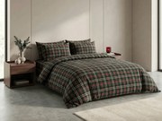 Mikroplyšové obliečky GLENMOORE zelené Rozmer obliečky: 70 x 90 cm | 140 x 200 cm