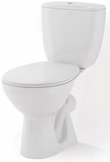 Cersanit MITO WC KOMBI 3/6 lit.- zadný rovný odpad + WC sedátko PP, TK001-009