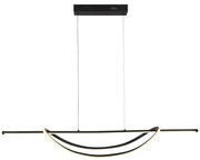 Závesné LED svietidlo Ambar, 2x LED 35w, 4000k, b