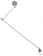 Oceľové závesné svietidlo bez tienidla nastaviteľné - Blitz