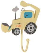 Žltý nástenný háčik Digger – Sass & Belle