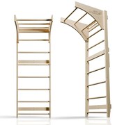 InternetovaZahrada Drevené rebriny s hrazdou