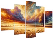 Obraz – Strom na poli (150x105 cm)