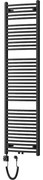 Mexen Ares, elektrické vykurovacie teleso 1800 x 500 mm, 900 W, čierna, W102-1800-500-6900-70