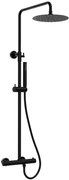 Sapho Sapho, Sprchový stĺp s termostatickou batériou, čierna, KU139B