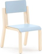 Detská stolička DANTE, výška 260 mm, breza/modrá