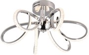 XXXLutz STROPNÉ LED SVIETIDLO, 57/57/28 cm Ambiente - Interiérové svietidlá - 0040240049