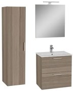 Vitra Mia kúpeľňová zostava s umývadlom 60 cm vrátane umývadlovej batérie, vtoku a sifónu cordoba KSETMIA60C