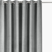 Sivý zamatový dimout záves 200x250 cm Velto – Filumi