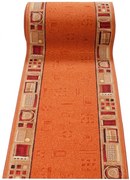 Protišmykový behúň JENA 84 rudy