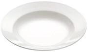 Biely porcelánový tanier na cestoviny Maxwell &amp; Williams Basic Bistro, ø 28 cm
