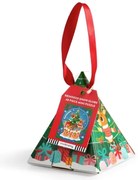 Vianočné mini puzzle Snežná guľa so sobom 48ks