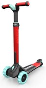 BERG Nexo - skladacia kolobežka Red so svietiacimi kolieskami