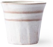 Bielo terakotový hrnček Bold & Basic - Ø 9 * 8cm - 250ml