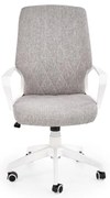Kancelárska stolička LONA biela/svetlosivá