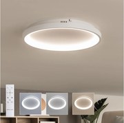 Brilagi - LED stmievateľné stropné svietidlo FALCON SLIM LED/42W/230V pr. 50 cm biela +DO
