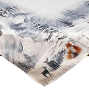 Obrus Líšky v zimnom lese 85x85 cm