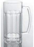 METPLAS POLYKARBONÁTOVÝ POHÁR NA PIVO 568ML PRIEHĽADNÝ