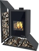 Krbové kachle Flamingo DELUXE Kampa ľavé, 9 kW, 150 Ø