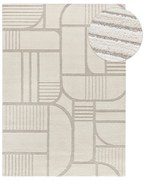 Krémovobiely koberec 80x150 cm Snowy – Universal