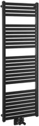 Aqualine Aqualine, TONDI vykurovacie teleso 450x1330 mm, stredové pripojenie, čierna matná, DT476T