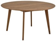 Jedálenský okrúhly stôl Roxby 140 cm orech