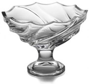 KRIŠTÁĽOVÁ MISKA BOHEMIA SURF NA NOHE 200MM