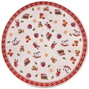 Villeroy & Boch, Kusový koberec Villeroy & Boch Toy's delight s potlačou 106192 Red, Multicolor kruh, 150x150 (priemer) kruh, červená, obývacia izba