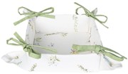 Textilní košíček na pečivo Happy Florals - 35*35*8 cm