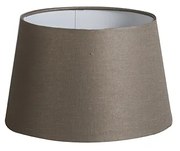 Tienidlo na lampu z ľanu taupe 25/16