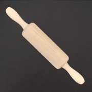 AMADEA Drevený valček mini, masívne drevo, dĺžka 23 cm